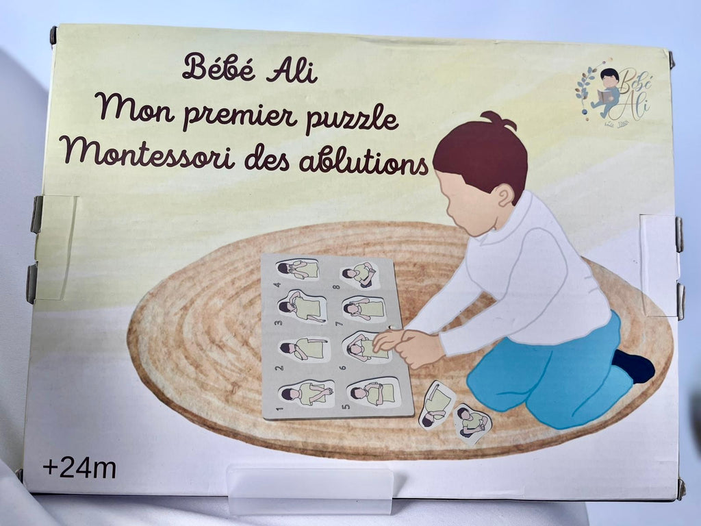 Montessori des ablutions - Puzzle Bébé Ali