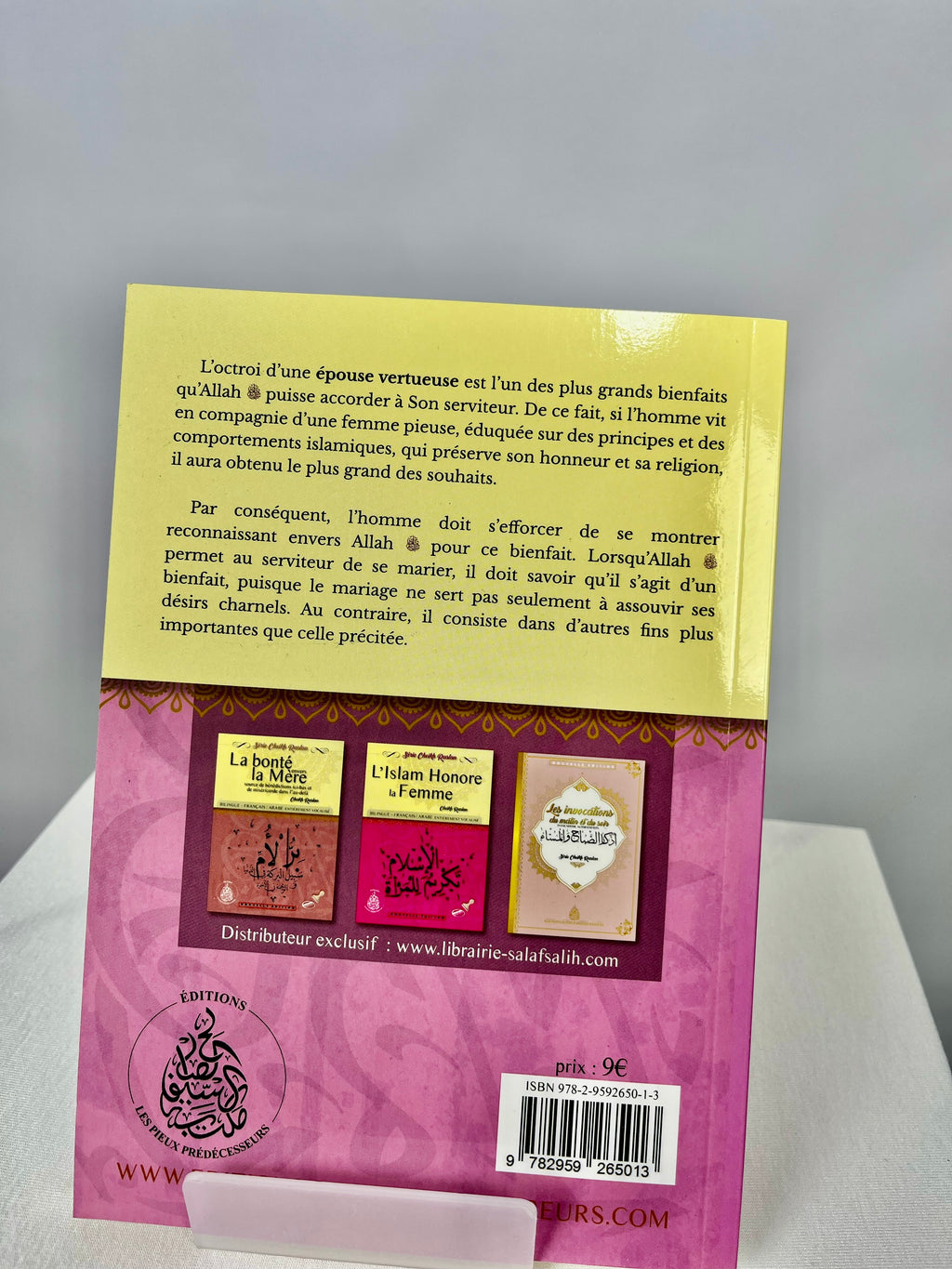 Le Mariage - Les pieux prédécesseurs