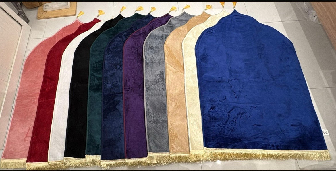 Tapis de prière personnalisables
