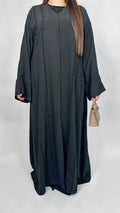 Abaya Perlée Noir